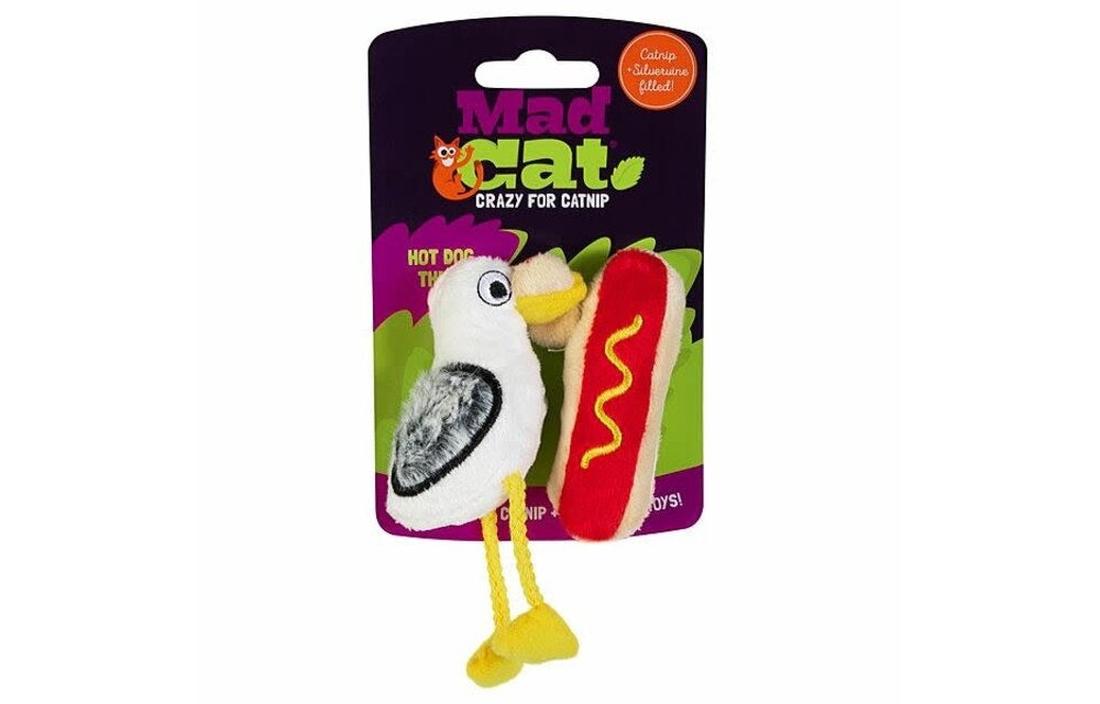 Mad Cat Hotdog Thief