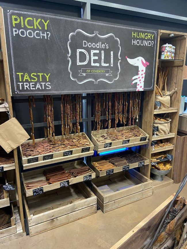 Doodles Deli Air Dried Smoked Venison Shank Skin 50g