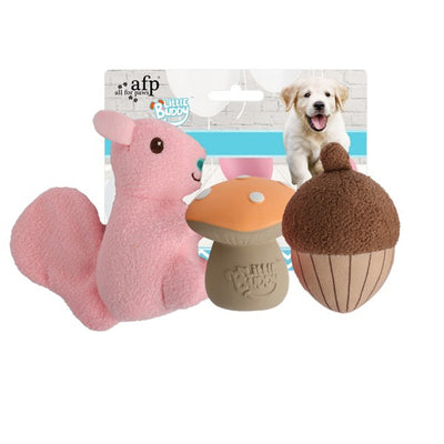 All For Paws Little Buddy Forest 3pk Toy