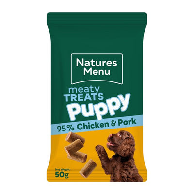 Natures Menu Real Meaty Treats Chicken for Puppies 50g