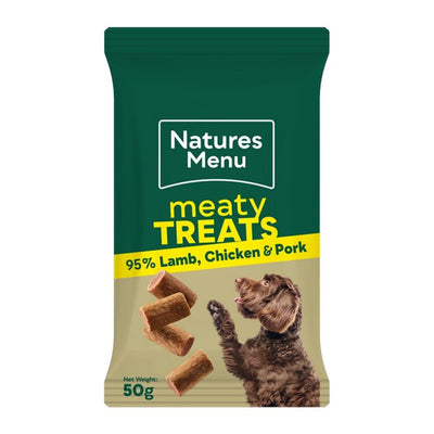 Natures Menu Dog Treats Chicken and Lamb 50g