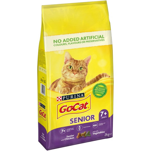 Go Cat Complete Senior Cat Chicken Rice and Veg 2kg