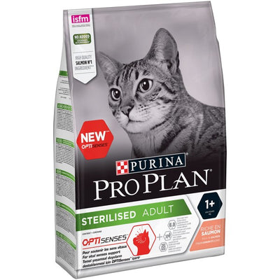 Pro Plan Cat Adult OPTISENSES Salmon 3kg