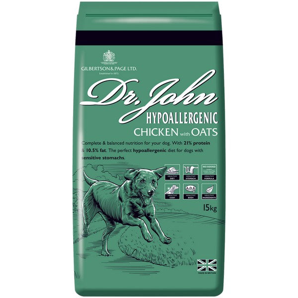 Dr John Hypoallergenic With Chicken and Oats 15kg