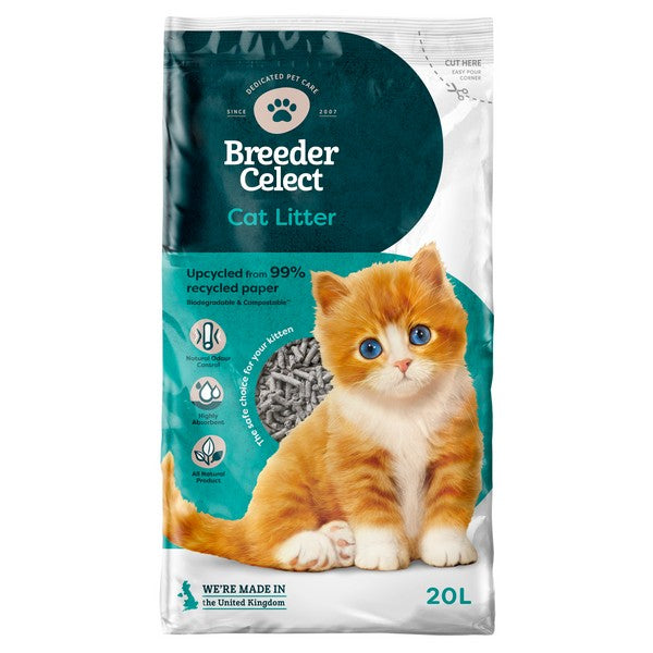 Breeder Celect Paper Cat Litter