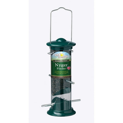 Harrisons Green Die Cast Nyger Feeder 20cm