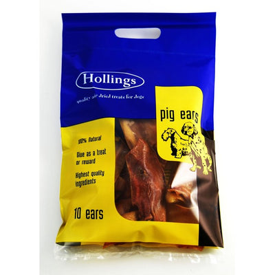 Hollings Pigs Ears 10Pk