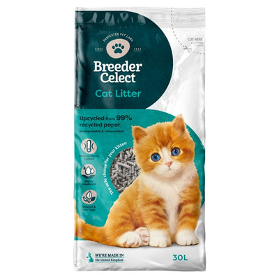 Breeder Celect Paper Cat Litter