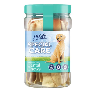 HiLife Special Care Daily Dental Chews Spearmint Jar 180g