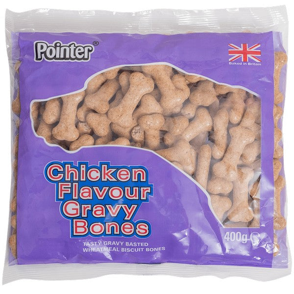 Pointer Chicken Gravy Bones (Stickered 3 for 2) 400g