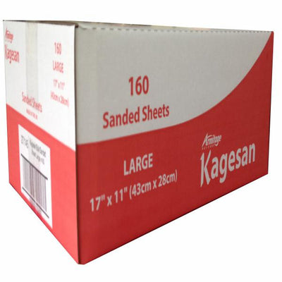 Kagesan No 6 Red Bulk Sandsheets 43x28cm [DCse 160]