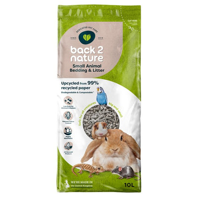 Back 2 Nature Small Animal Bedding and Litter 10L