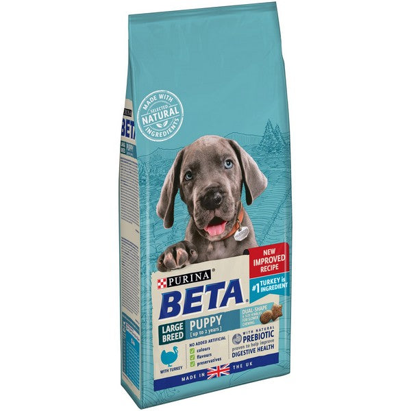 Beta Puppy Large Breed Dry Dog Food with Turkey