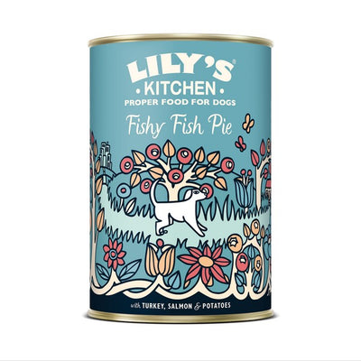 Lilys Kitchen Fishy Fish Pie With Peas for Dogs 400g