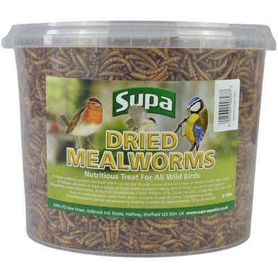 Supa Dried Mealworms 3L