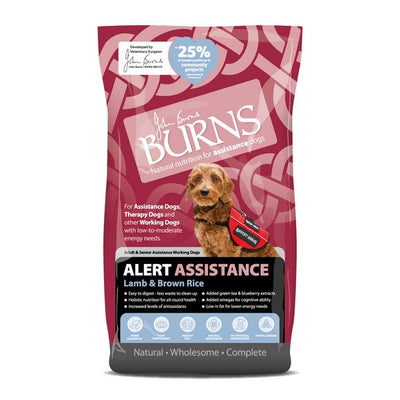 Burns Alert Dog Food - Chicken and Lamb Options