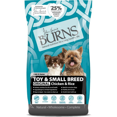 Burns Toy and Small Breed Chicken and Rice 6kg