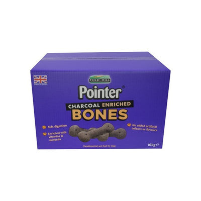 Pointer Charcoal Enriched Bones 10kg