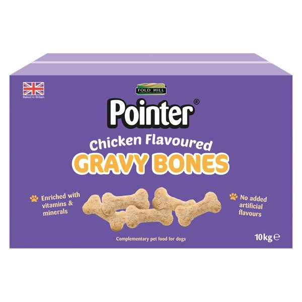 Pointer Chicken Flavoured Gravy Bones 10kg