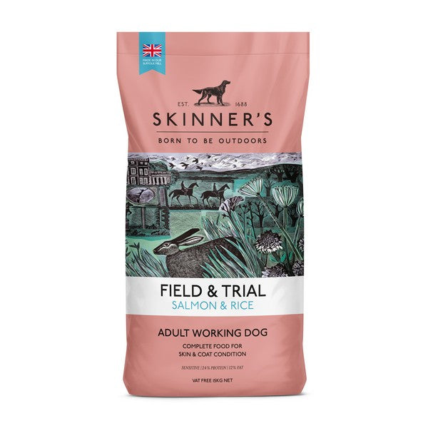 Skinners Field and Trial Salmon and Rice 15kg