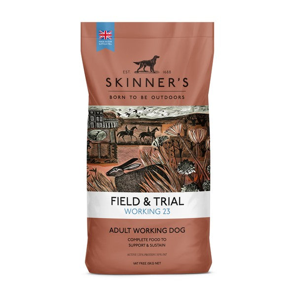 Skinners Field and Trial Working Dog Protein 23 15kg