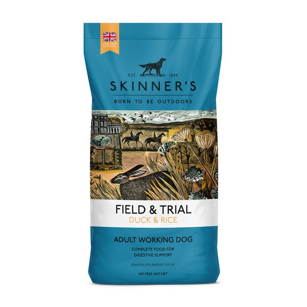 Skinners Field and Trial Duck and Rice 15kg