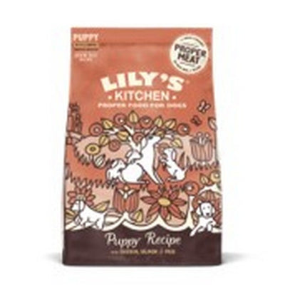 Lilys Kitchen Puppy recipe with Chicken and Salmon Dry Dog Food 7.5kg