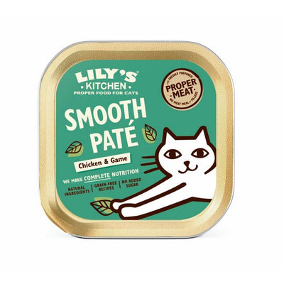 Lilys Kitchen Chicken and Game Pate for Cats 85g