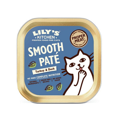 Lilys Kitchen Turkey and Duck Pate for Cats 85g