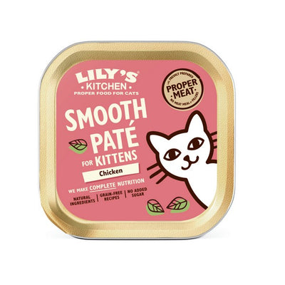 Lilys Kitchen Chicken Pate for Kittens 85g