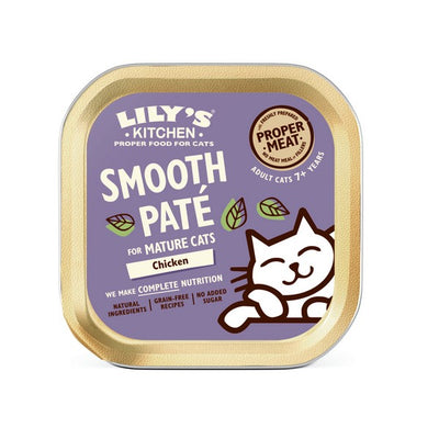 Lilys Kitchen Chicken Pate for Mature Cats 85g