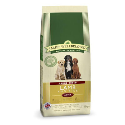 Wellbeloved Adult Large Breed Lamb and Rice 15kg