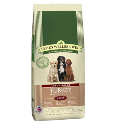 Wellbeloved Adult Large Breed Turkey and Rice 15kg