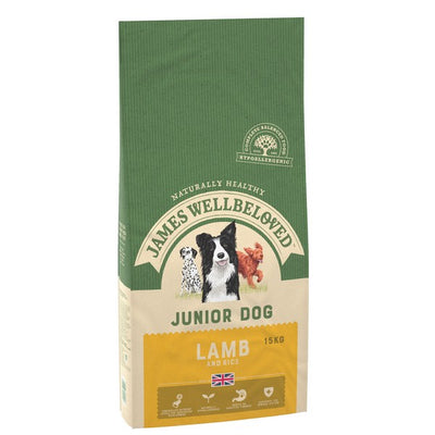 Wellbeloved Lamb and Rice Junior 15kg