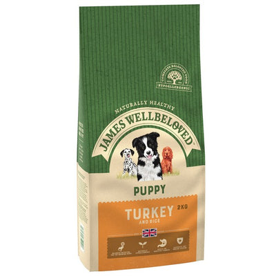 Wellbeloved Turkey and Rice Puppy 2kg