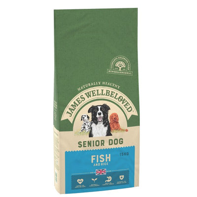 Wellbeloved Ocean White Fish and Rice Senior Dog 15kg