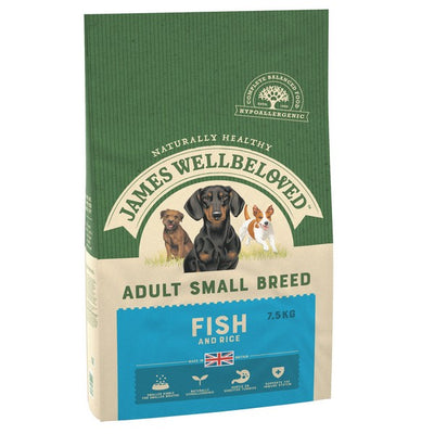 Wellbeloved Fish and Rice Small Breed Adult 7.5kg