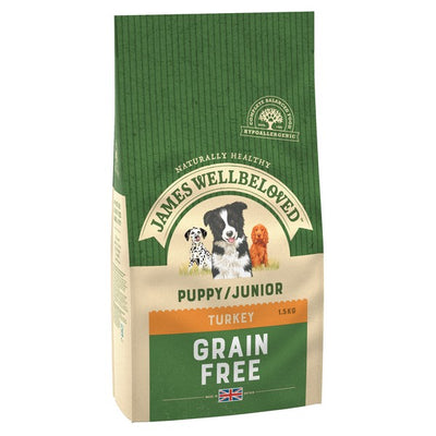 Wellbeloved Turkey and Veg Grain Free Puppy 1.5kg