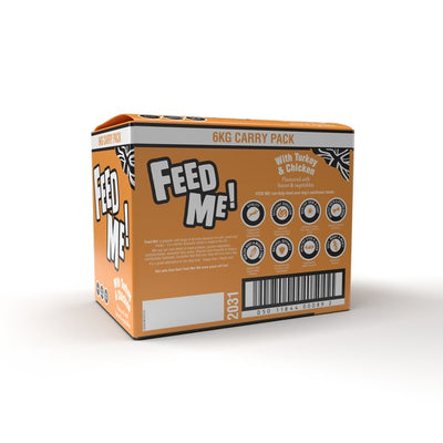 HiLife Feed Me! Complete Nutrition With Turkey/ Chicken/Bacon 6kg