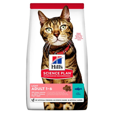 Hills Science Plan Cat Adult Dry Tuna Light 1.5kg