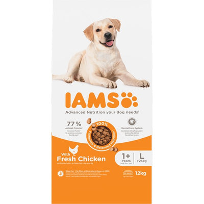 Iams Adult Large Dog Fresh Chicken 12kg