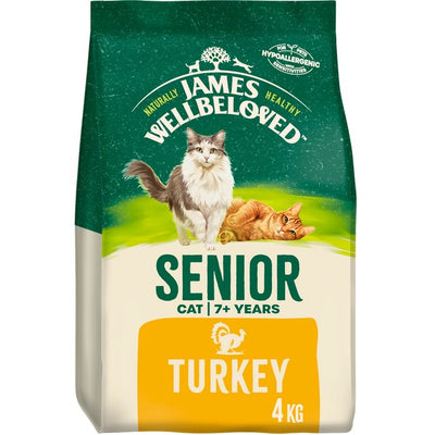 Wellbeloved Cat Food Turkey and Rice Senior 4kg