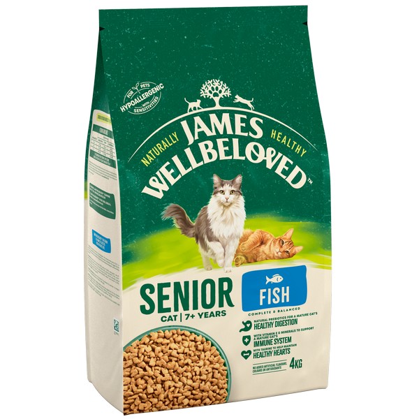 Wellbeloved Cat Food White Fish and Rice Senior