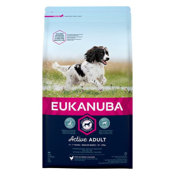 Eukanuba Active Adult Dog Food - Chicken