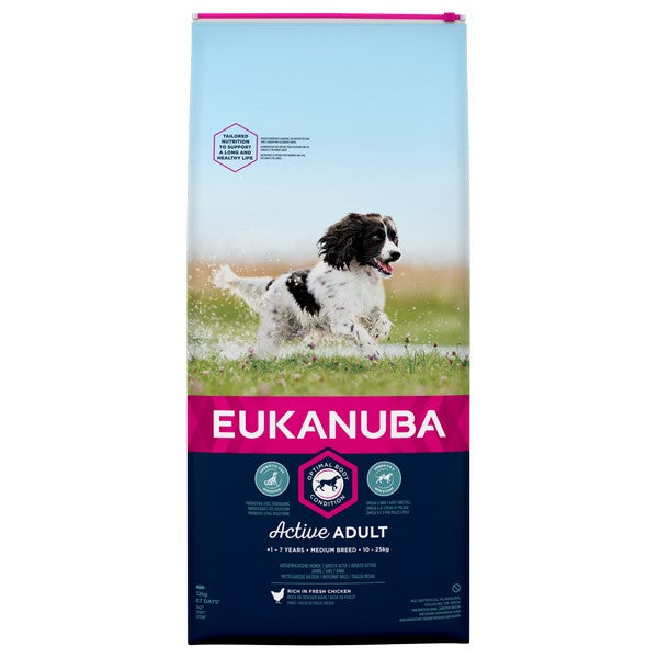 Eukanuba Active Adult Dog Food - Chicken