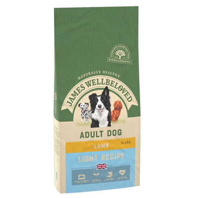 Wellbeloved Lamb and Rice Light Kibble 12.5kg