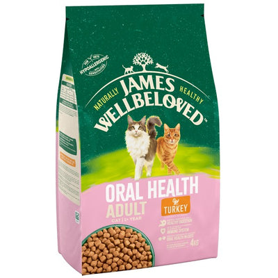 Wellbeloved Cat Food Turkey Oralcare 4kg