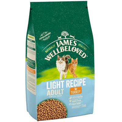 Wellbeloved Cat Food Light Turkey and Rice 1.5kg