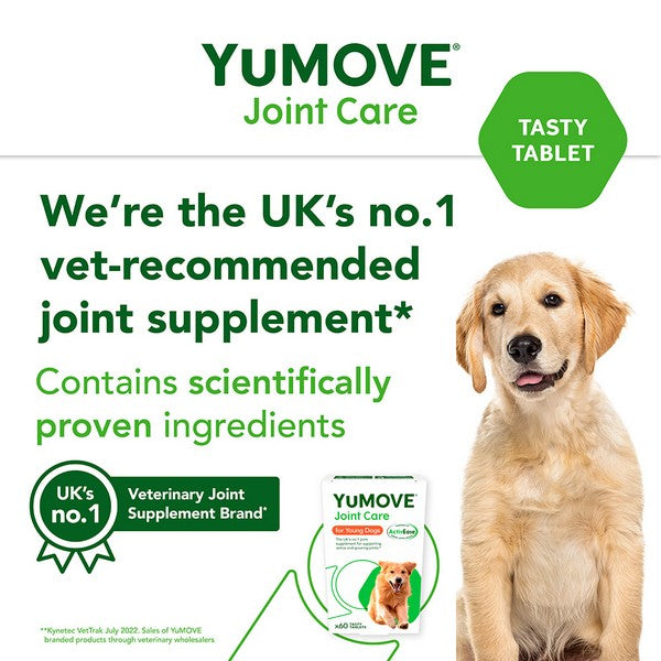 YuMOVE Joint Care for Young Dogs | 60 pack