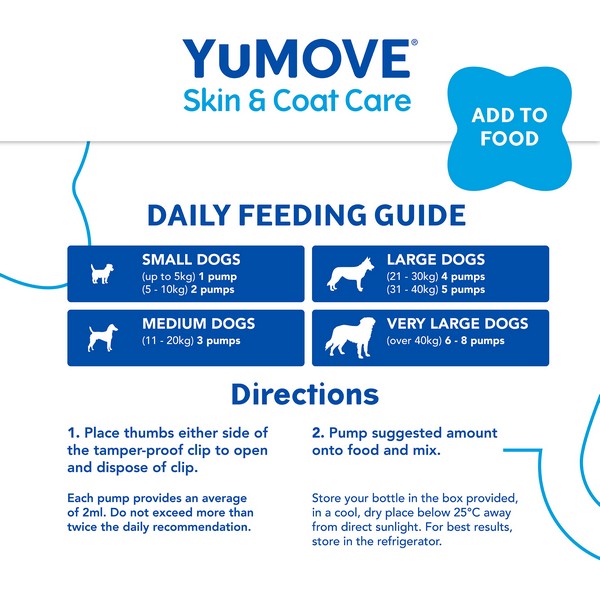 YuMOVE Skin & Coat Care Moulting for Adult Dogs | 500ml